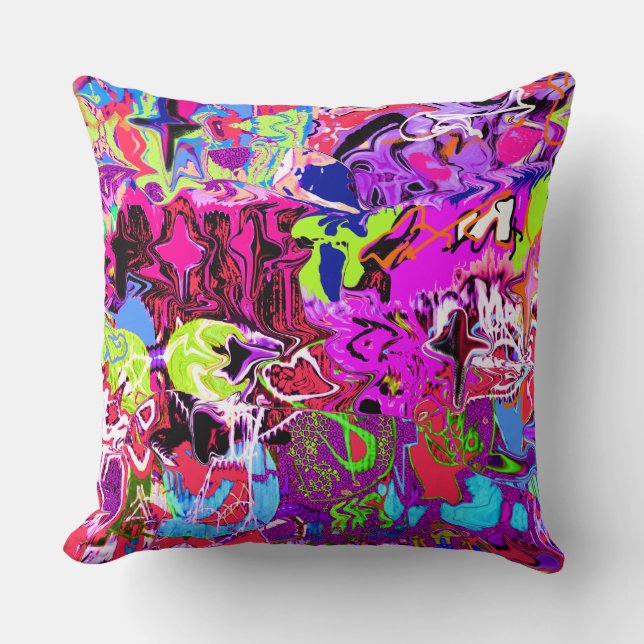 Graffiti Kussen (Voorkant)