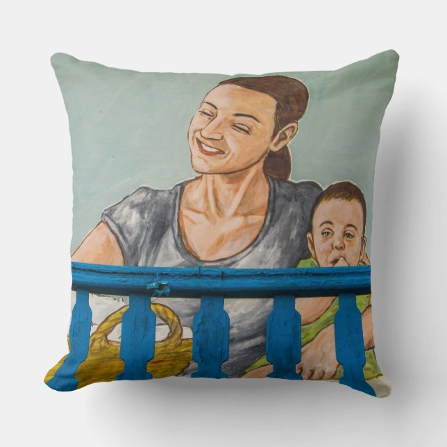 Graffiti Kussen (Voorkant)