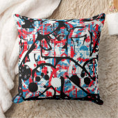 Graffiti Kussen (Deken)