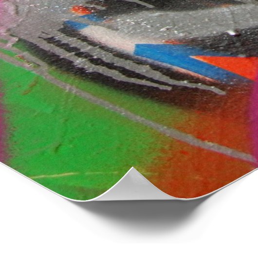 graffiti label poster (Hoek)