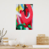 graffiti lagen poster (Keuken)