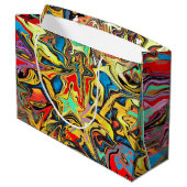 Graffiti Large Cadeauzakje (Achterkant Gekanteld)