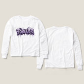 Graffiti Lavender Infinity "FOREVER" (Motif Recto et Verso)