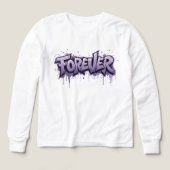 Graffiti Lavender Infinity "FOREVER" (Motif recto)
