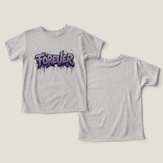 Graffiti Lavender Infinity "FOREVER" (Design Recto & Verso)