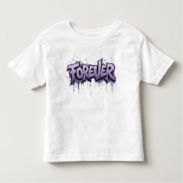 Graffiti Lavender Infinity "VOOR ALTIJD" Kinder Shirts