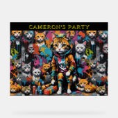 Graffiti Legend Street Cat Ajouter un nom Welcome  (Recto)