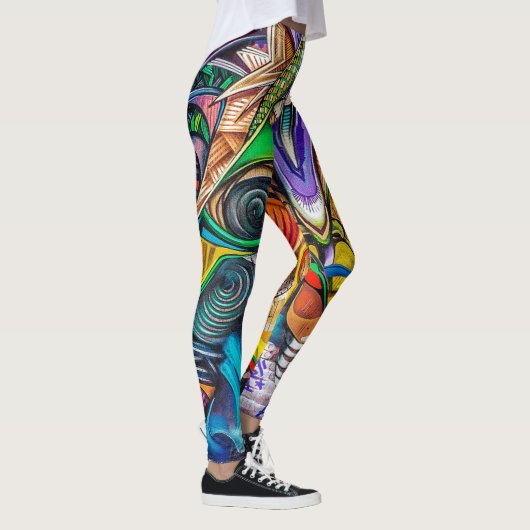 Graffiti Leggings (Rechts)