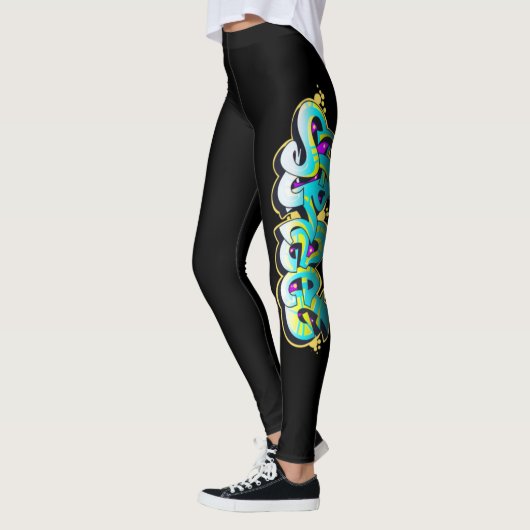 Graffiti Leggings (Gauche)