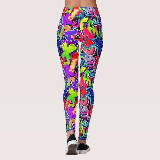 Graffiti Leggings (Achterkant)