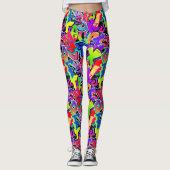 Graffiti Leggings (Voorkant)
