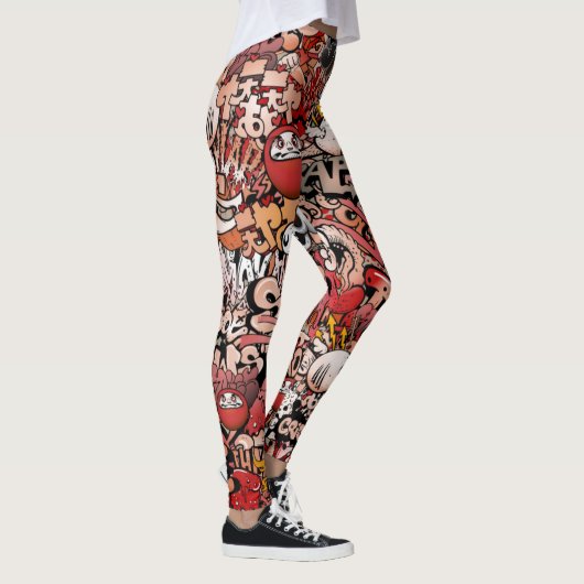 Graffiti Leggings (Droite)