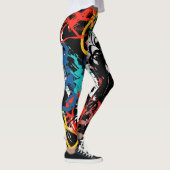 Graffiti Leggings (Rechts)