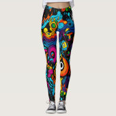 Graffiti Leggings (Devant)