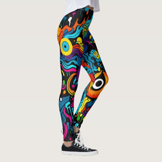 Graffiti Leggings (Droite)
