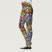 Graffiti-Leggings Leggings (Links)