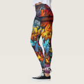 Graffiti-Leggings Leggings (Links)