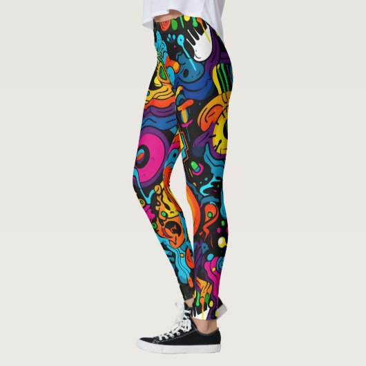 Graffiti-Leggings Leggings (Links)