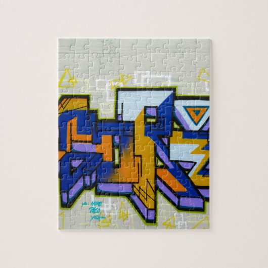 Graffiti Legpuzzel (Verticaal)