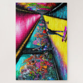 Graffiti live legpuzzel (Verticaal)