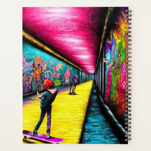 Graffiti live planner (Achterkant)