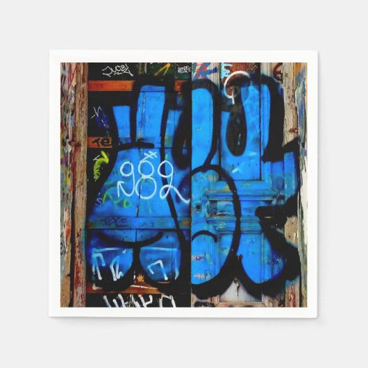 Graffiti luiers. servet (Voorkant)