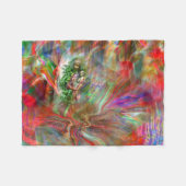 Graffiti Madonna Fleece Deken (Voorkant (Horizontaal))