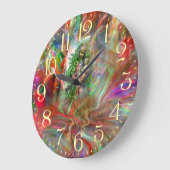 Graffiti Madonna Wall Clock Grote Klok (Hoek)