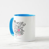 Graffiti Magenta Mok (Voorkant links)