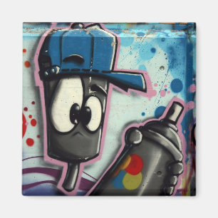 Graffiti Magneet