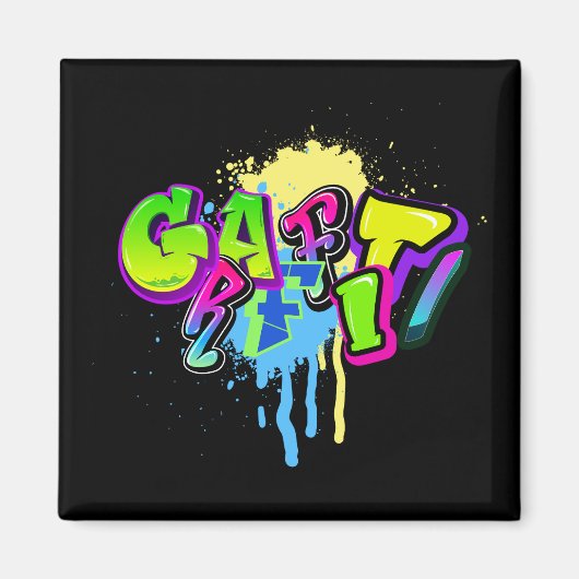Graffiti Magneet (Voorkant)