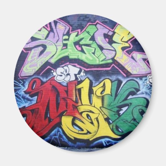 Graffiti Magnet Magneet (Voorkant)