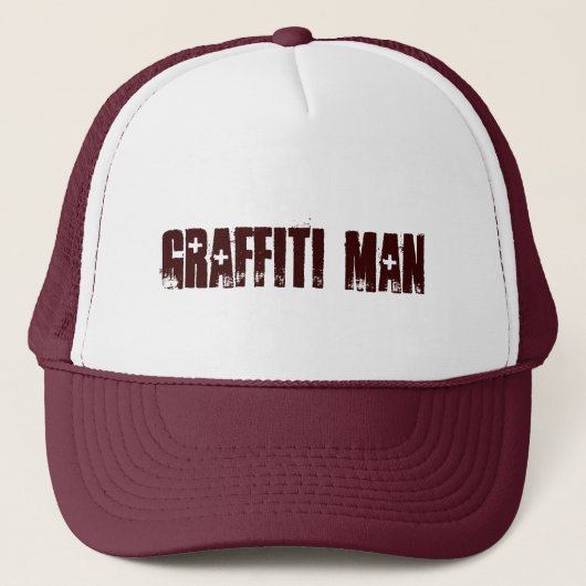 Graffiti-Man Trucker Pet (Voorkant)