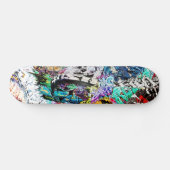 Graffiti Mash Skateboard (Horizontaal)