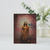 Graffiti Maya Briefkaart (Staand voorkant)