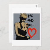 'Graffiti Mode Design' Briefkaart (Voorkant / Achterkant)