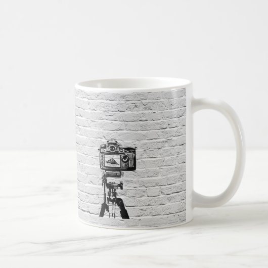 Graffiti-mok met banksy stijl koffiemok (Rechts)