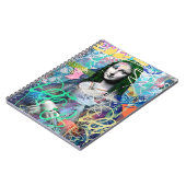 Graffiti Mona Lisa Carnet d'art de la rue (Côté gauche)