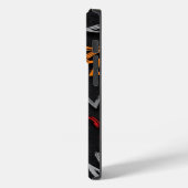 Graffiti monogram Hoesje-Mate iPhone hoes (Achterkant / Links)