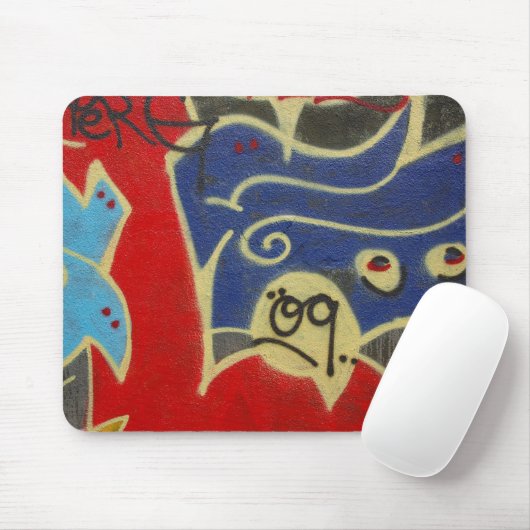 Graffiti Mousemat Muismat (Met muis)