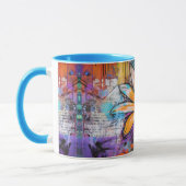 Graffiti Mug - African Daisy (Gauche)