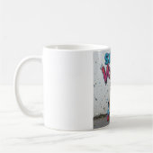 Graffiti Mug de chat Cool urbain - Style de rue Ca (Gauche)