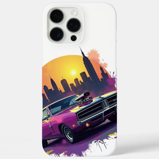 Graffiti Muscle Car Phone Case (Achterkant)