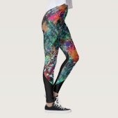 Graffiti-muur en spuitverf leggings (Rechts)