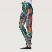 Graffiti-muur en spuitverf leggings (Links)