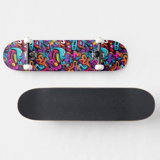Graffiti-muur Skateboard (Horizontaal)