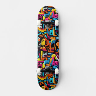 Graffiti-muur Skateboard