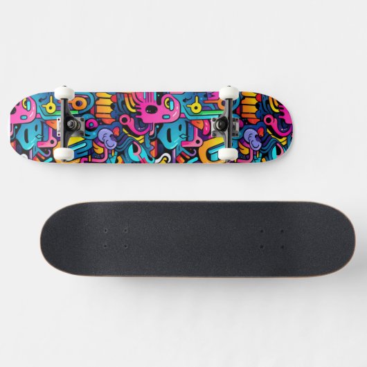 Graffiti-muur Skateboard (Horizontaal)