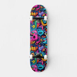 Graffiti-muur Skateboard