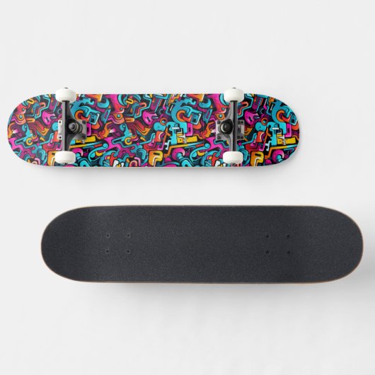 Graffiti-muur Skateboard (Horizontaal)